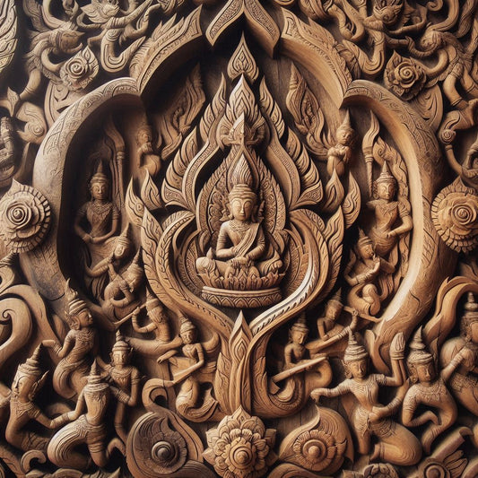 The Art of Lao Wood Carving: A Craft Passed Down Through Generations