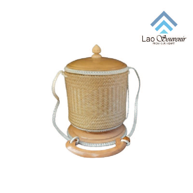 Récipient de riz gluant l : 11 cm h : 13 cm 332 g