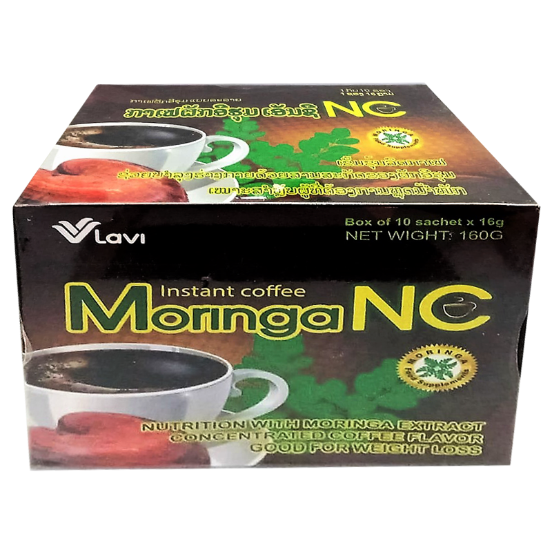 Café Instantané Moringa NC Format 16g Boîte de 10 sachets