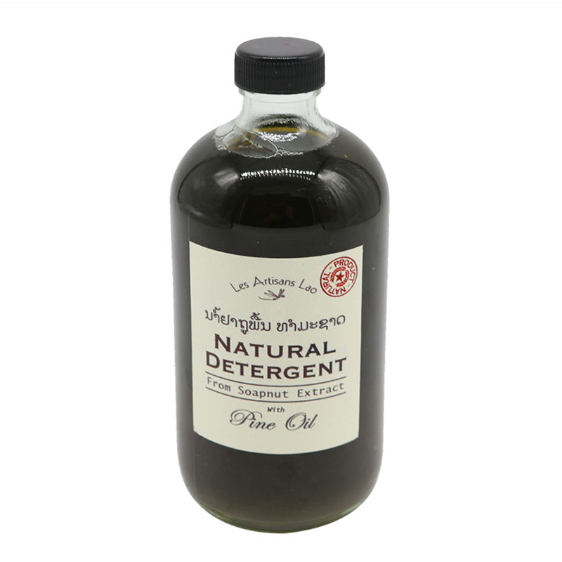 Artisans Lao Détergent Naturel à base d'extrait de noix de lavage et d'huile de pin 450 ml