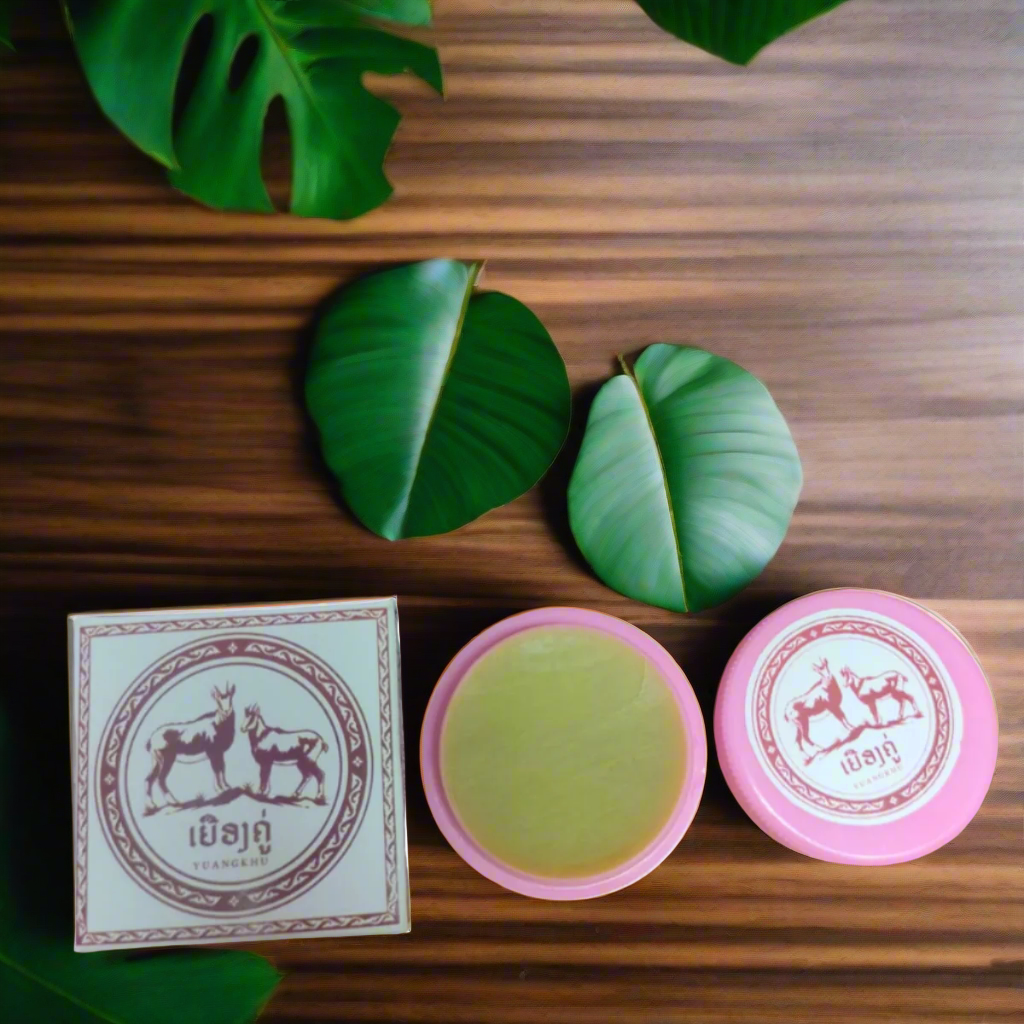 YUANGKHU Balm - 12g Herbal Relief Balm from Laos
