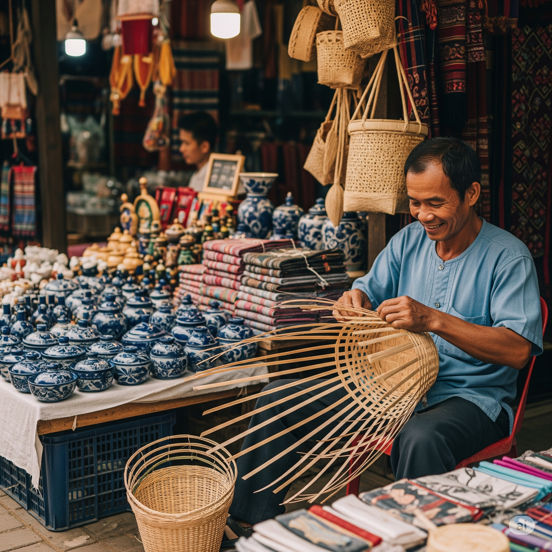 Sustainable Shopping in Laos
