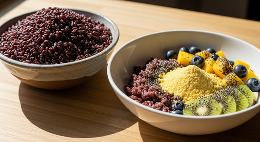 Riceberry & Brown Rice Germ: The Nutrient-Dense Secret of Lao Grains