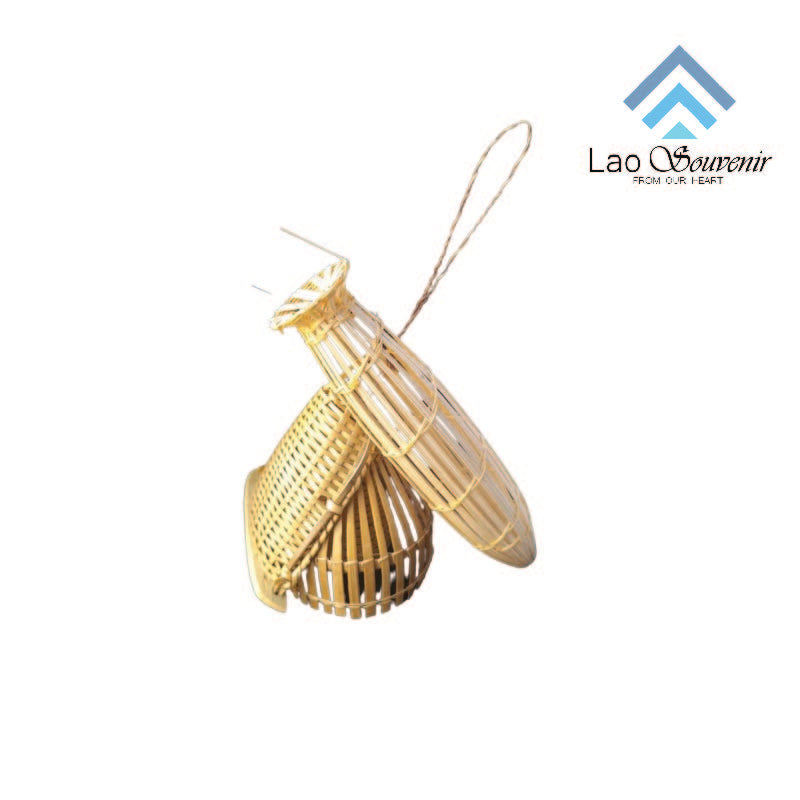 Traditional Lao Fish Trap Miniature Set