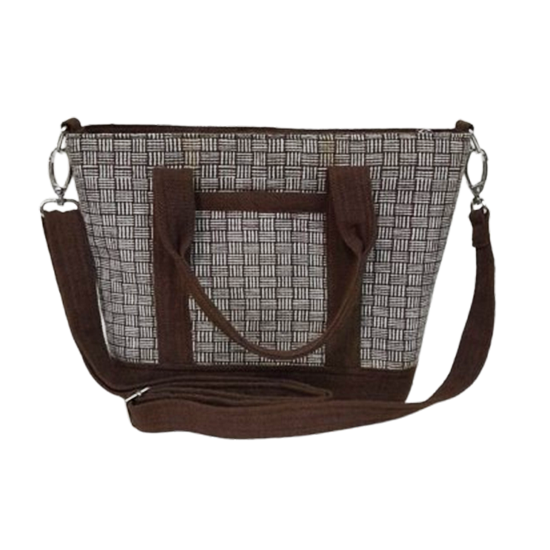 Elegant Handmade Lao Cotton Tote Bag