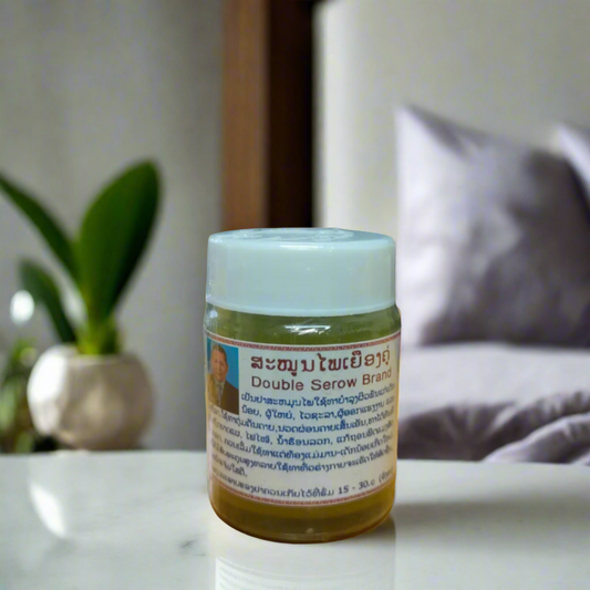 DOUBLE SEROW Herbal Balm - 30g Glass Jar