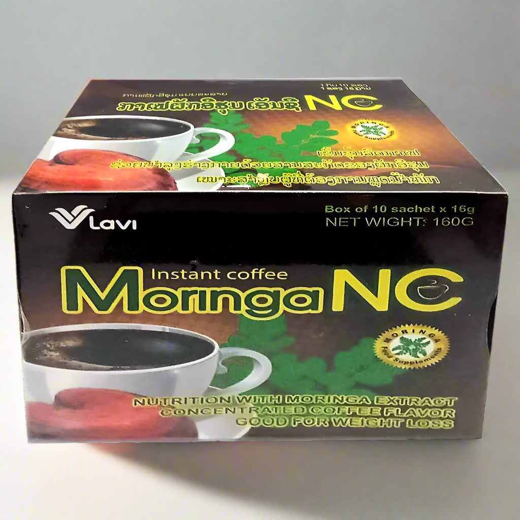 Café Instantané Moringa NC Format 16g Boîte de 10 sachets