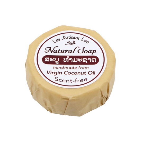 Lao Natural Soap Virgin Coconut Oil Scent Free 100g