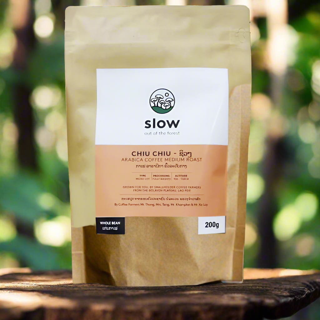 SLOW CHIU CHIU Arabica-Kaffee, mittlere Röstung 