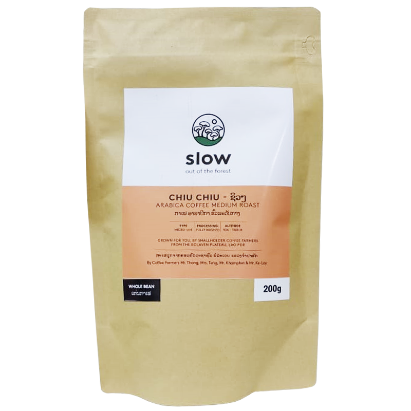 SLOW CHIU CHIU Arabica-Kaffee, mittlere Röstung 