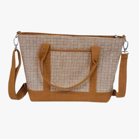 Handmade Cotton Bag with Unique Lao Pattern – Eco-Friendly Souvenir from Laos