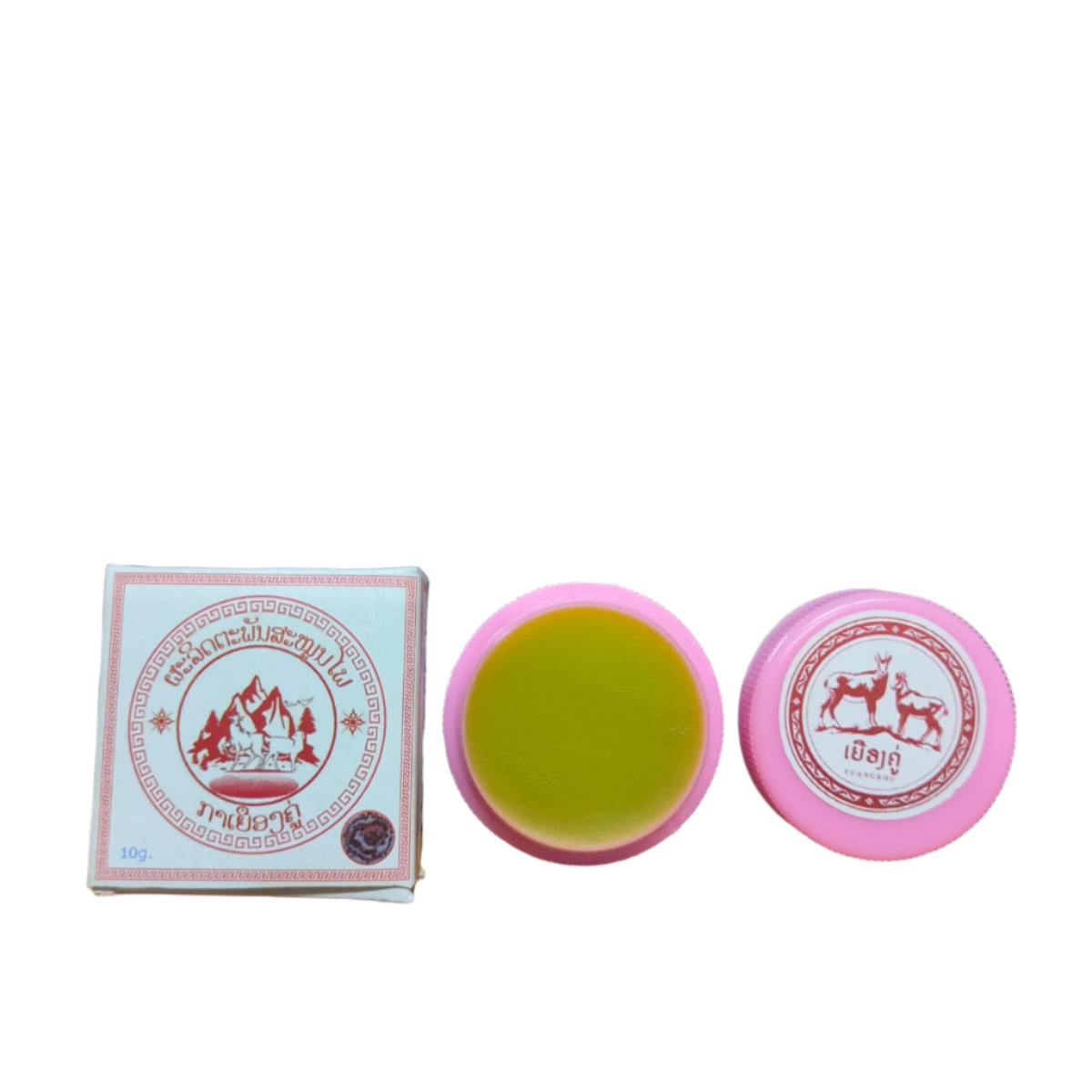 YUANGKHU Herbal Balm - 10g Traditional Relief Balm from Laos