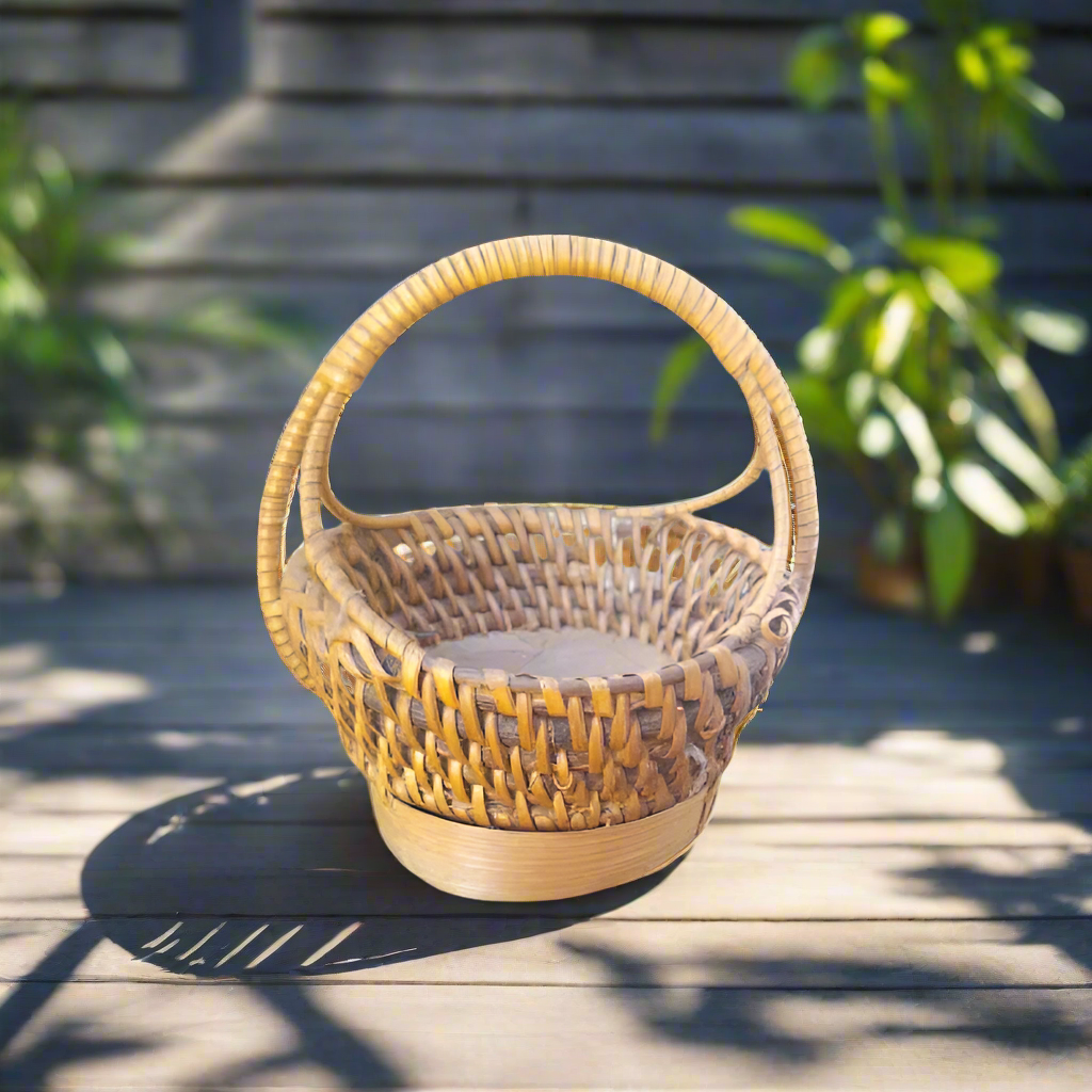 Handwoven Lao Basket